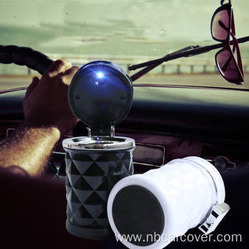 With Led Light Creative Portable Car Ashtray